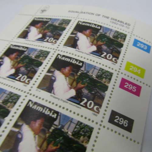 Namibia Swakopmund 4 full sheets of mint stamps SACC 55,56,57,58