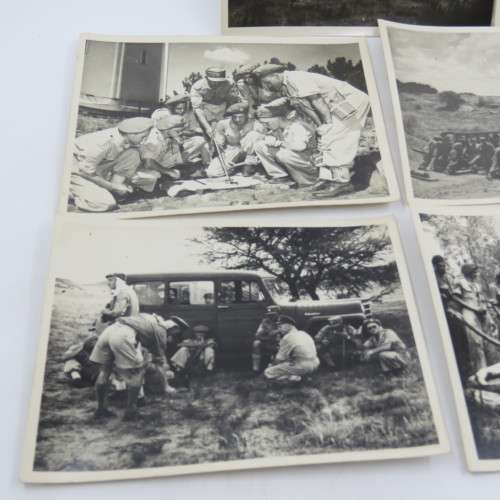Lot of 5 WW2 military photos