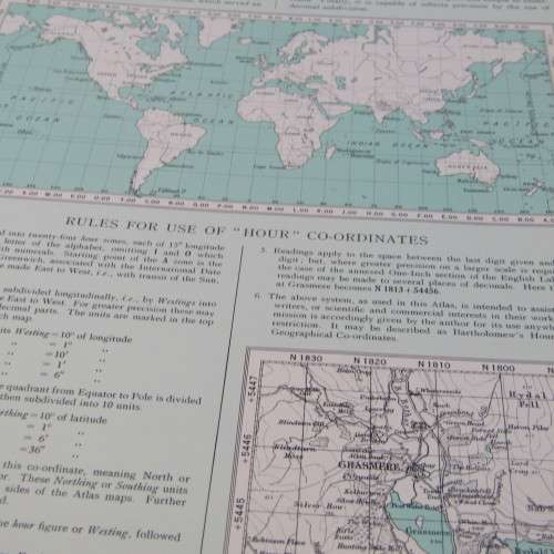 Bartholomew World Atlas - 1982 12th edition
