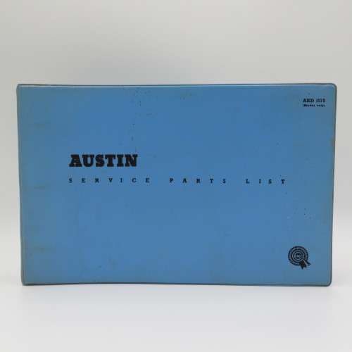 The Austin A55 Countryman service parts list - 1st Edition