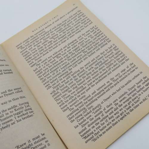 Lot of 3 vintage Western books by Brett Waring