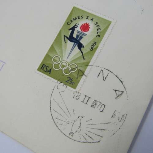 11th S.A.N.A.E 1970-1971 commemorative cover to Camps Bay South Africa 18 February 1970