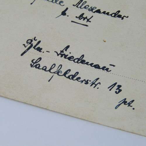 Berlin, Germany internal postcard with a German stamp and a Berlin 31 Dec 1927 cancellation