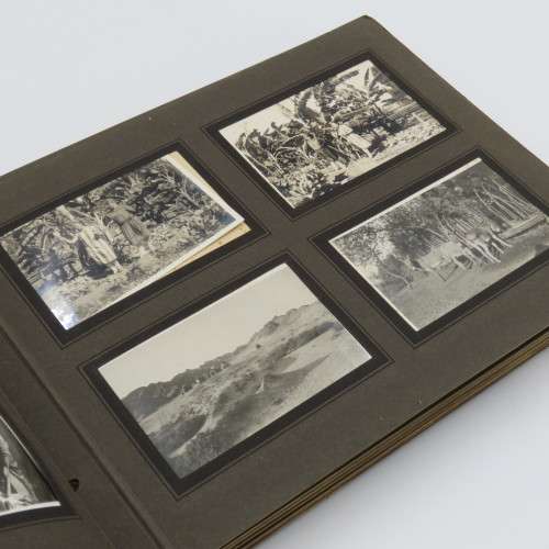 Photo album of the Logie family of South West Africa post 1920 with 132 photos