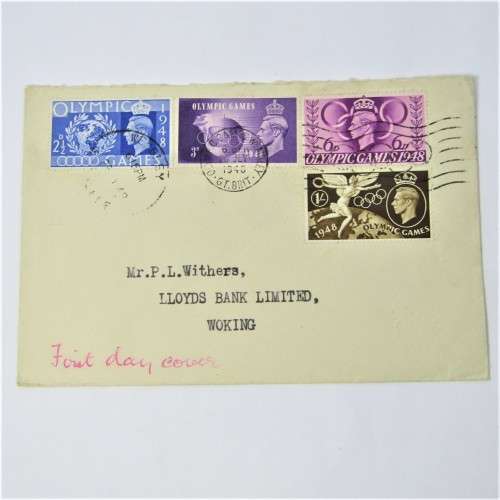 2 used envelopes from England