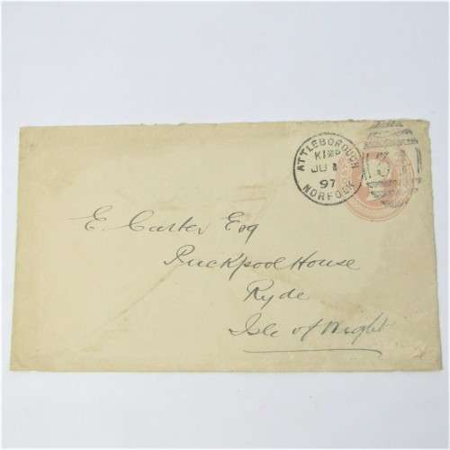 Lot of three Used postal envelopes from England