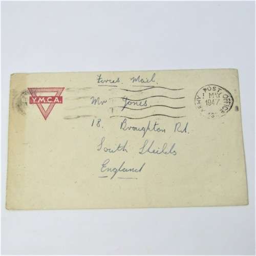 Lot of three Used postal envelopes from England