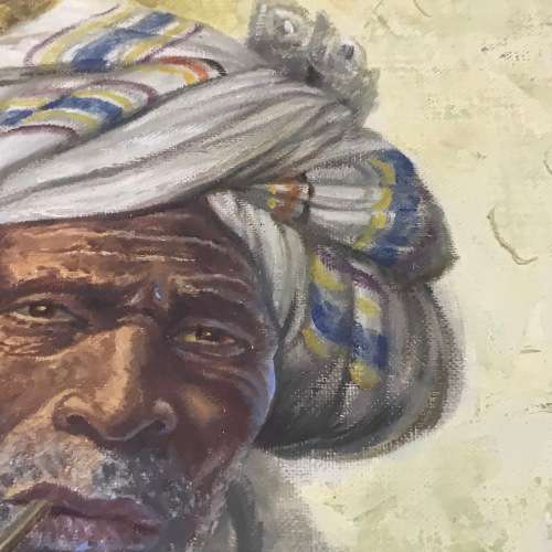 Kent Cottrell oil painting on board - frame 42 x 52,5cm and painting 33,5 x 43,5cm
