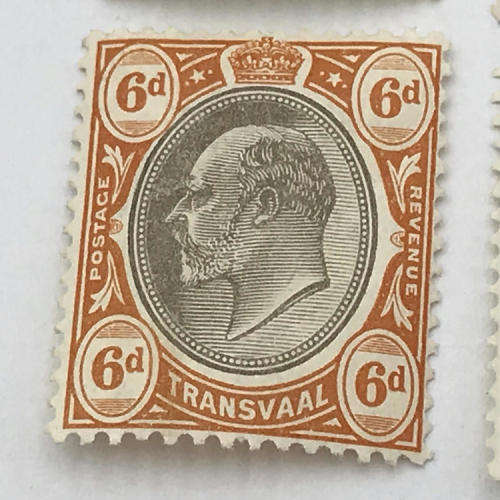 Transvaal SACC 250-254 plus SACC  256-259 mounted mint stamps