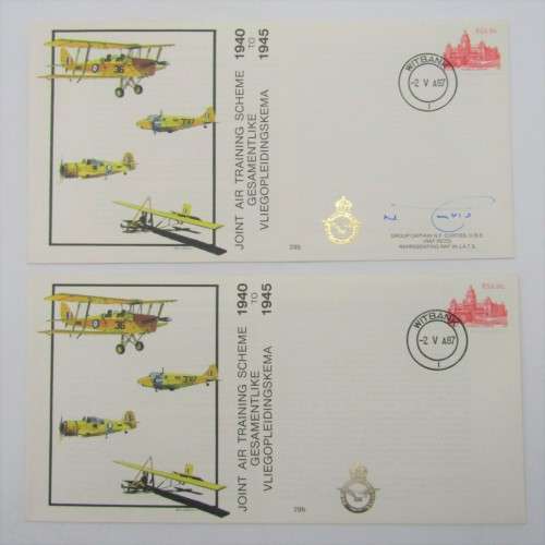 Lot of 3 sets of Joint Air training scheme covers no 29a,b and c each set unaddressed
