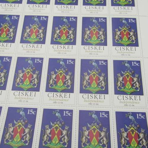 Independence Issue Ciskei 4 December 1981 SACC 1 - SACC 4 - 4 full pages