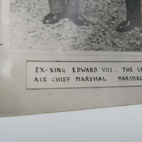 Photo of 3 Kings of England - Edward 8, George 5, George 6 in military uniforms