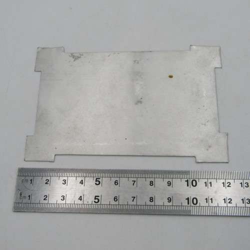 Antique metal greetings card - rare and almost never seen early 1900`s