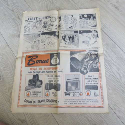 Lunar landing supplement to the Argus - Friday 25th July 1969
