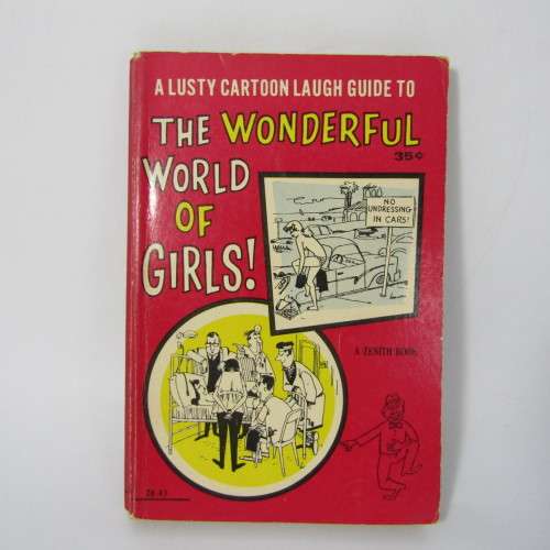 Lot of 5 vintage comic books - Nellies Bedfellows, Trudy, Thimk, The wonderful world of girls