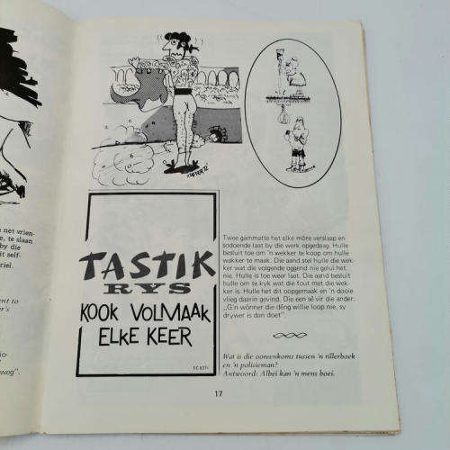 Die Gokkie 1972 cartoon booklet for the Goudstadse Onderwyskollege