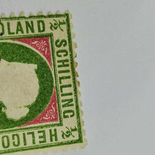 Heligoland ½ Schilling mint stamp - SG 6 - Book value R4500
