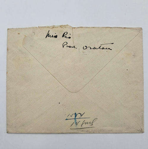 Airmail Spanish civil war cover