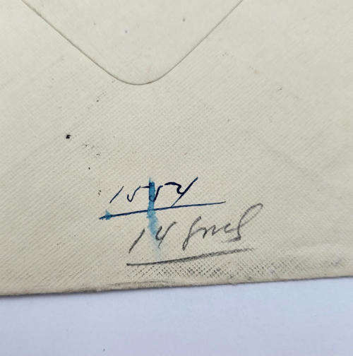 Airmail Spanish civil war cover