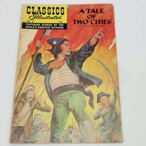 Classics Illustrated comics - from 1970`s