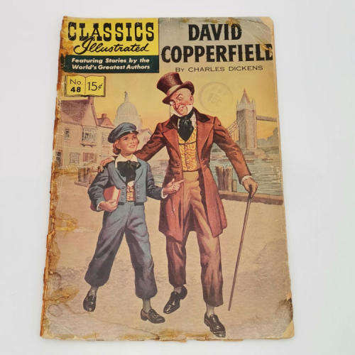 Classics Illustrated May 1967 comics - Uncle Tom`s Cabin No.15 and David Copperfield No.48