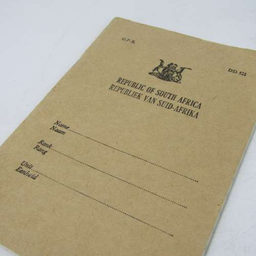 Vintage RSA DD521 Government notebook