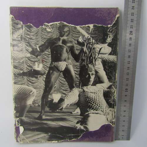 Paris by Night - a Tour of pleasure, haunts Vintage book - cover damaged 1959