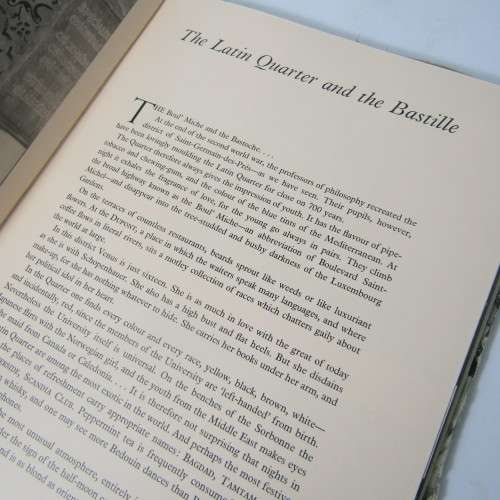 Paris by Night - a Tour of pleasure, haunts Vintage book - cover damaged 1959