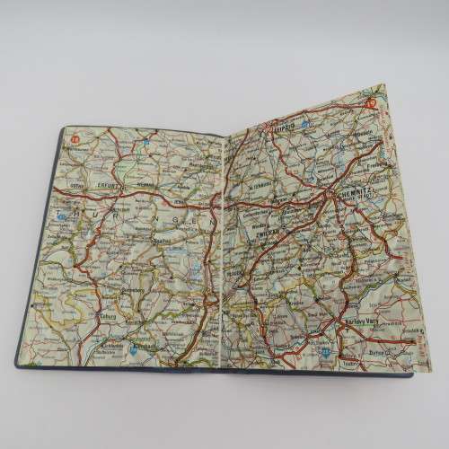 Carl Zeiss German Map booklet - Vintage