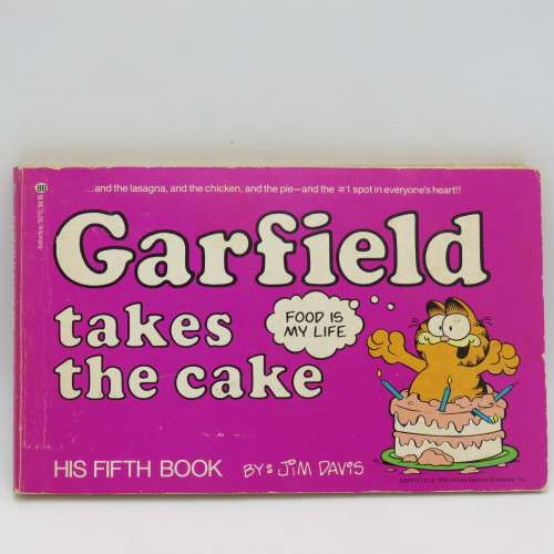 Garfield takes the Cake cartoon book by Jim Davis