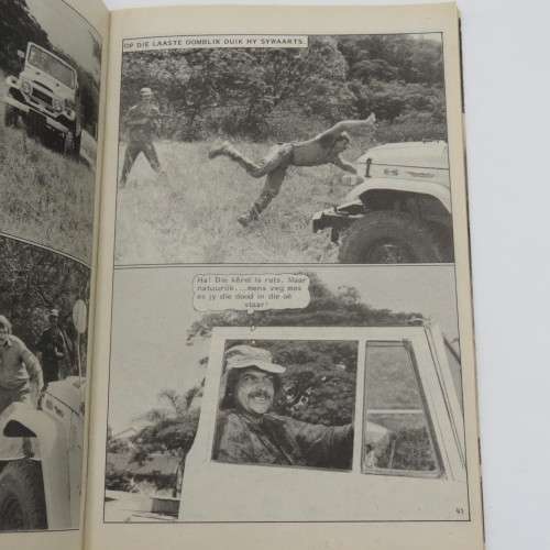 Afrikaans photo comic book - Rocco de Wet Grensvegter no.136