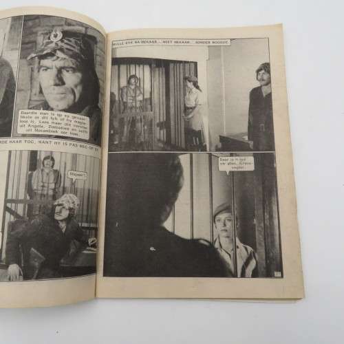 Afrikaans photo comic book - Rocco de Wet Grensvegter no.121