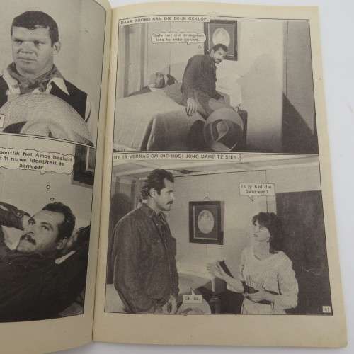 Vintage Afrikaans photo comic book Kid die Swerwer No 167