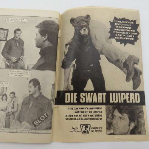 Vintage Afrikaans photo comic book Kid die Swerwer No 167