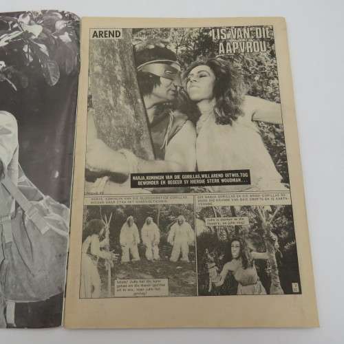 Vintage photo comic book - Die Arend van die Oerwoud + Tanja die vegter, double issue - no 32