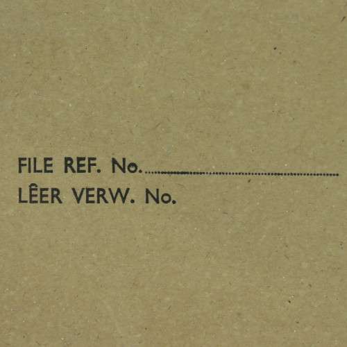 1980`s SA Army Secret - confidential Envelope
