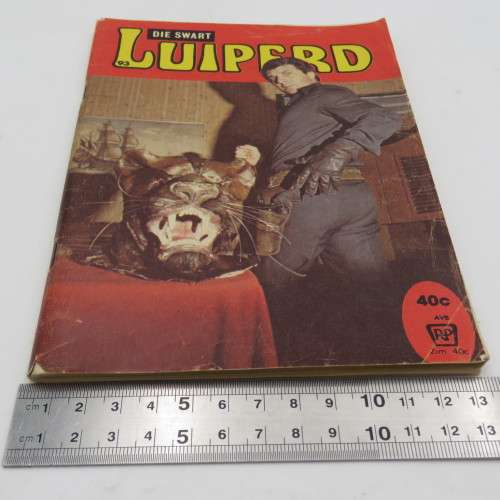 Die Swart Luiperd no. 93 photo comic book