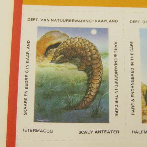 Rare & Endangered Species - 2 sheets of 30 stamps each unused rarely seen in sheets