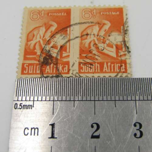 South Africa Reduced size war effort stamps