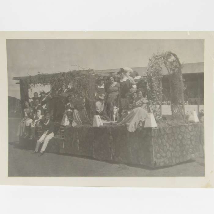 Lot of 16 photos taken in 1952 & 1953 at the Van Riebeeck festival in Stellenbosch and at Jool