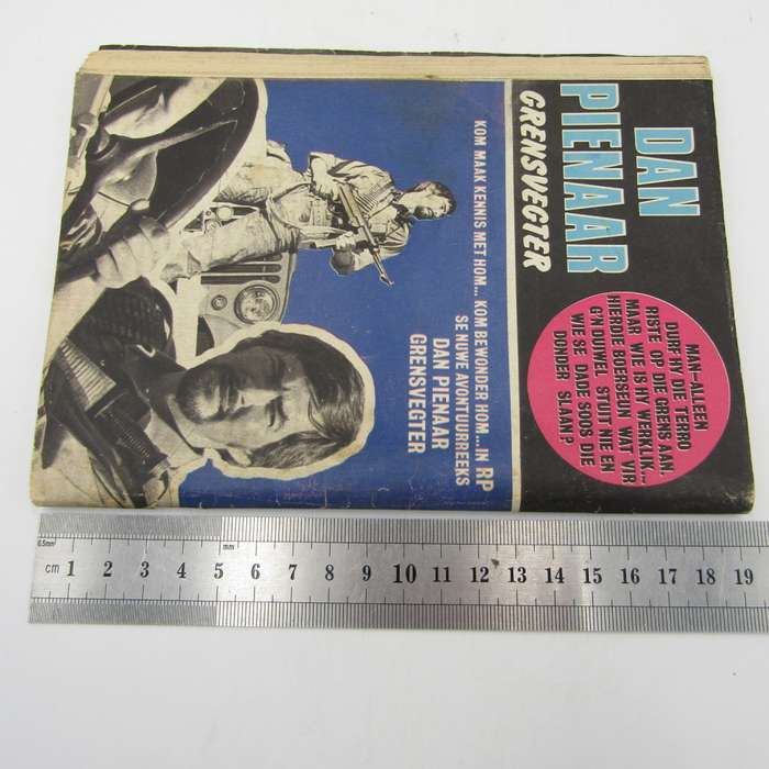 Die Geheim no 57 photo comic book Republikeinse Pers vintage