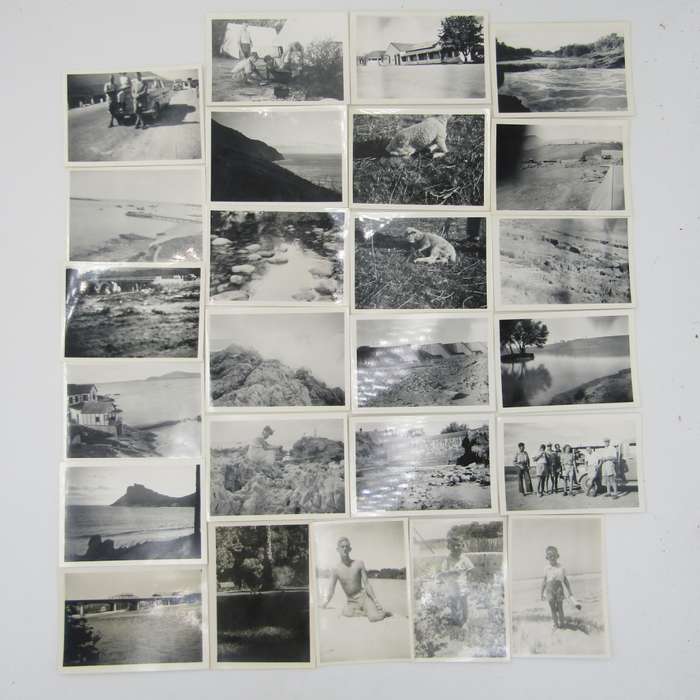 Large lot of mostly vintage photos of people and things in the Stellenbosch area - 1950 and later
