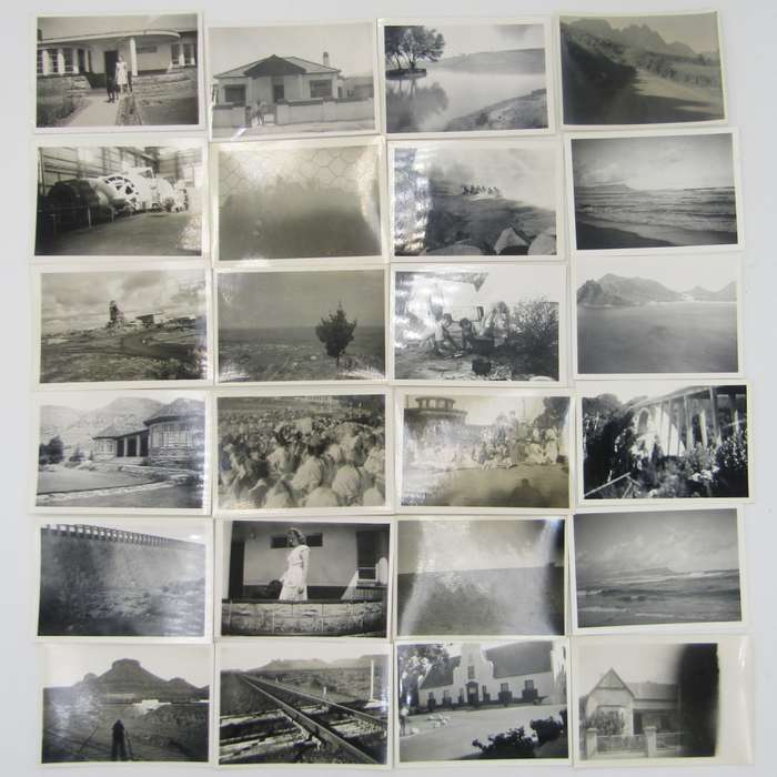 Large lot of mostly vintage photos of people and things in the Stellenbosch area - 1950 and later