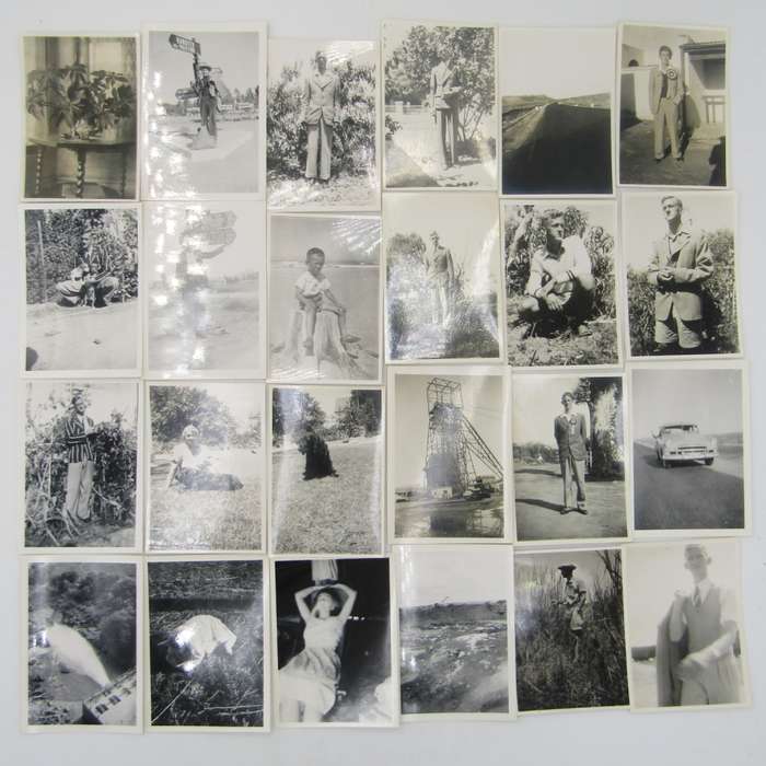 Large lot of mostly vintage photos of people and things in the Stellenbosch area - 1950 and later