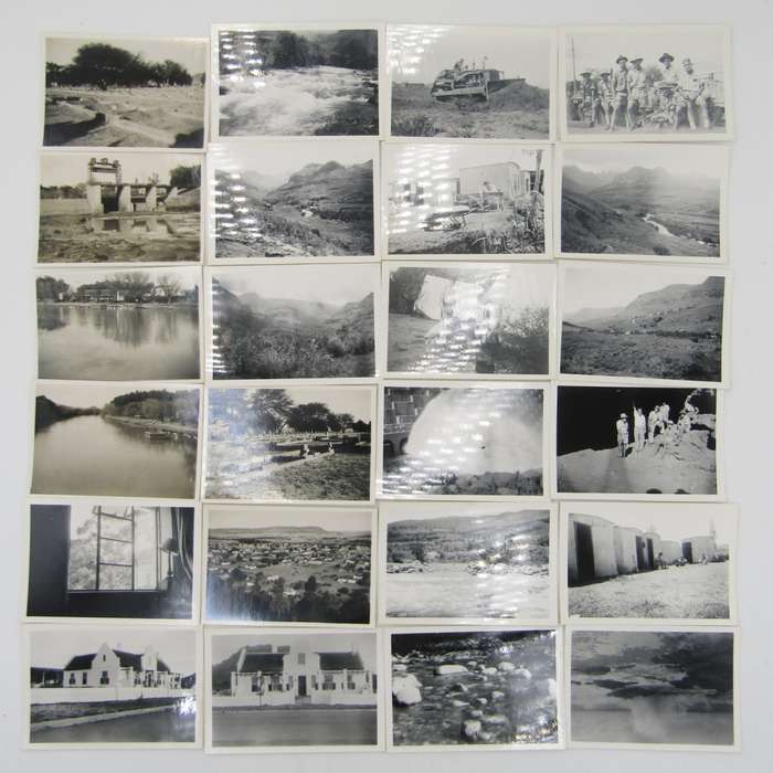 Large lot of mostly vintage photos of people and things in the Stellenbosch area - 1950 and later