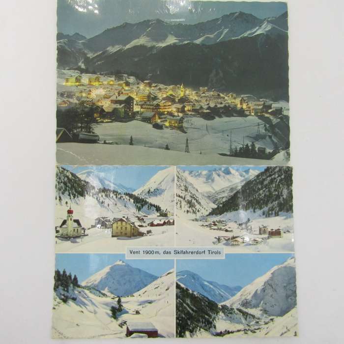 Lot of 34 vintage Austria postcards - all used with stamps