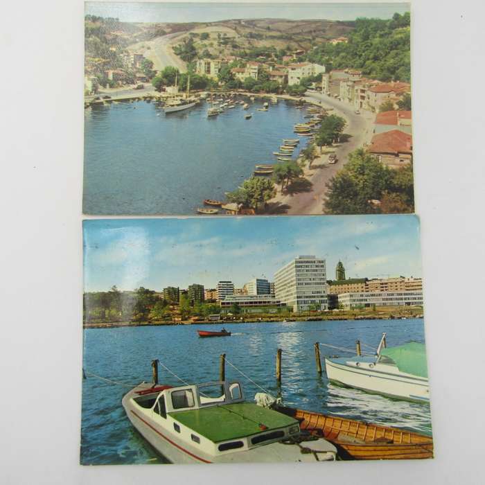 Lot of 36 postcards with ships and boats - all vintage