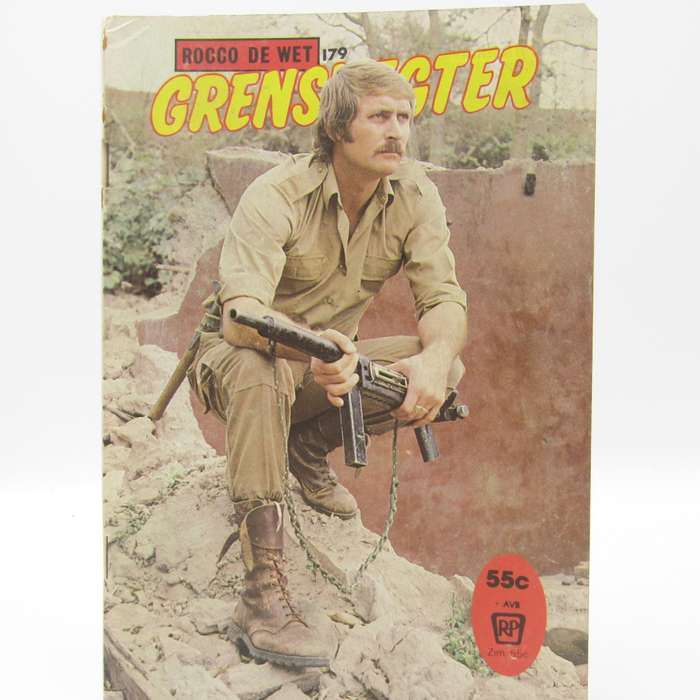 Rocco De Wet Grensvegter - no 179 - Afrikaans photo comic book
