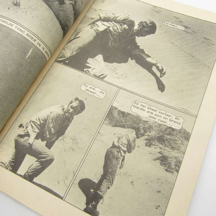 Rocco De Wet Grensvegter - no 179 - Afrikaans photo comic book