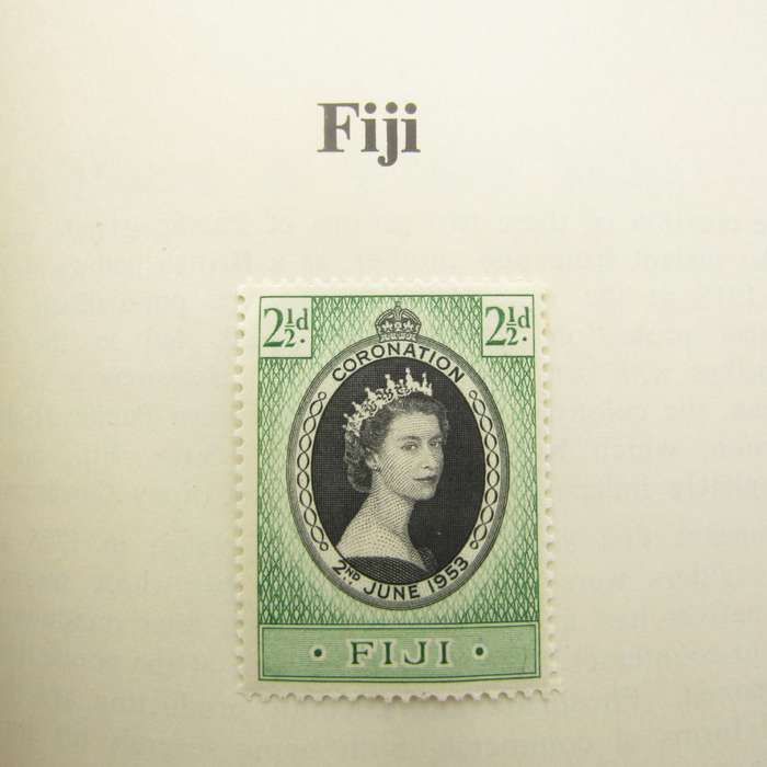 Coronation of QE 11 stamp booklet with issued stamps plus some extras